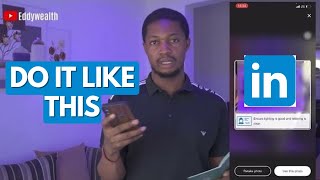 How to get Verified on LinkedIn with ePassport LinkedIn verified badge NFC Chip Enabled [upl. by Aihsatan]