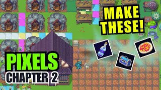 Top Ways to Earn in Pixels Chapter 2 using Low Tier Resources [upl. by Elpmid222]