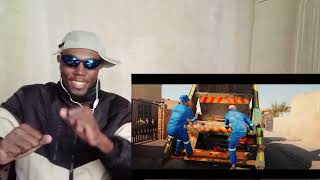 Yebba Omari reacts to Ngalo Tshwala by Dj MelziOfficial Music video [upl. by Enelkcaj]