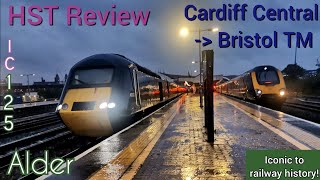 Britains FASTEST diesel locomotive  HST Review with GWR  Cardiff Central to Bristol Temple Meads [upl. by Kimbell202]