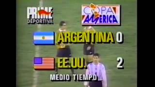 USMNT Argentina 1995 Copa America Full Game USA [upl. by Brocky]