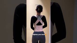 Adjustable Back Posture Corrector Slouching Relieve Pain Belt Women Men viral [upl. by Bianca]