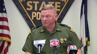 West Virginia State Police hold news conference on recent violent encounters [upl. by Elisabeth]