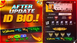 How To Write Colour Text In Free Fire  After Update Free Fire Stylish Bio Trick  FF Id Bio [upl. by Elicec]