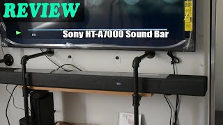 Sony HTA7000 Sound Bar Review 2024  Should You Buy [upl. by Yemrej]