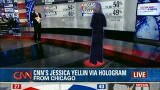 CNN Hologram TV First [upl. by Eerehs124]