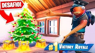 desafio só vale loot de Natal no Fortnite [upl. by Helsie11]