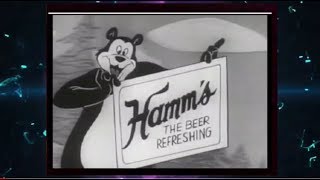 Hamm’s Beer Vintage 1950’s Commercials [upl. by Aerahs752]