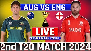 Live Match Aus vs Eng 2nd T20 Match  England vs Australia Today Live Cricket Match  ausvseng T20 [upl. by Noxas53]