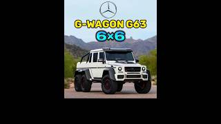 GWagon G63 6×6 😱The Monster of All SUV 😨 The King of All OFFROAD ING Cars 😈 [upl. by Nawtna]