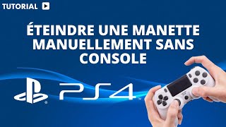 Comment éteindre une manette PS4 manuellement sans console [upl. by Eseilana891]