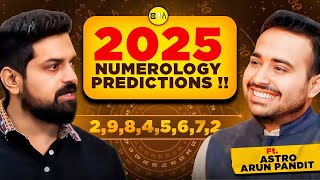 Universal Year Number 1 to 9 Numerology2025 Predictions Money amp Success ⁠ astroarunpandit [upl. by Enner324]