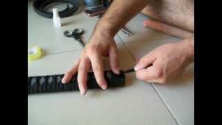 how to make a katanacomo hacer una katana for cosplay or softcombat [upl. by Aracal314]