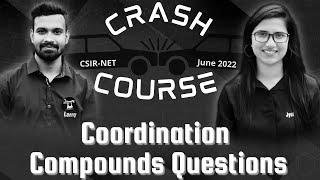 Coordination compoundsCSIR NET June 2022 crash courseCSIR NET September 2022 examCrash Course [upl. by Orit]