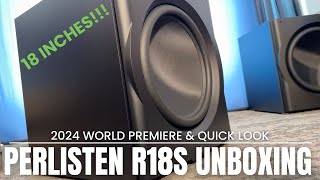 NEW Perlisten R18s Unboxing 2024 WORLD PREMIERE [upl. by Oberg]