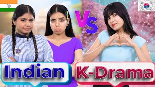 INDIAN vs KDrama  Things Only Girls Relate  Anaysa [upl. by Airotnes747]