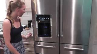 Kitchen Aid Refrigerator review KRMF706ESS [upl. by Jacinda]