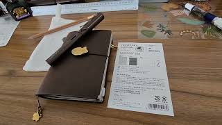 Travelers Company Notebook Passport Brown [upl. by Arlin11]