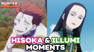 Hisoka x Illumi Moments  Hunter x Hunter [upl. by Nesiaj766]