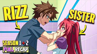 🏮Rizz Guy Make his Sister to Fall in Love with Him🍀 The Testament of Sister New Devil Anime Recap [upl. by Meek]