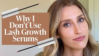 Why I Dont Use Lash Growth Serums as a Dermatologist [upl. by Ddart]