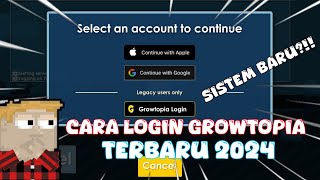 CARA LOGIN GROWTOPIA TERBARU 2024 [upl. by Drageruaeb]