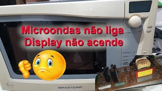 Microondas não liga display  Brastemp Jet Defrost [upl. by Acimaj793]