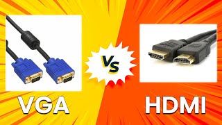 VGA vs HDMI  What Are Their Differences Watch This To Know More [upl. by Raskind]