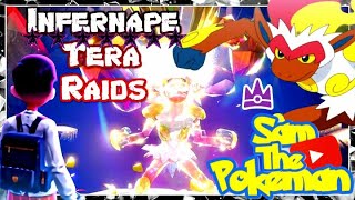 Infernape Tera Raids  Pokemon Scarlet Violet [upl. by Burg]