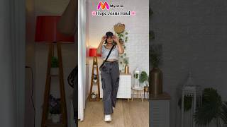 Myntra Huge jeans haul 😧myntrahaul myntrawinterwear myntramaxidress myntratop [upl. by Fia]