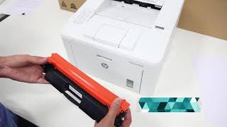 How to install HP 30A CF230A Toner Cartridge with chip [upl. by Nivaj166]