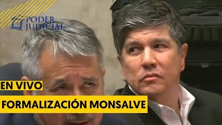 EN VIVO Audiencia de formalización de Manuel Monsalve imputado como autor de delitos sexuales [upl. by Nnaharas]