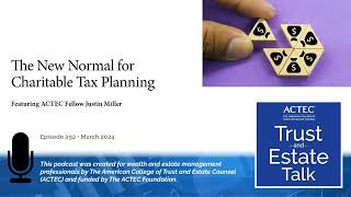 The New Normal for Charitable Tax Planning [upl. by Anol]