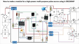 OB2269AP  How to make a module for a high  power multi  purpose pulse source using ic OB2269AP [upl. by Ennaegroeg]