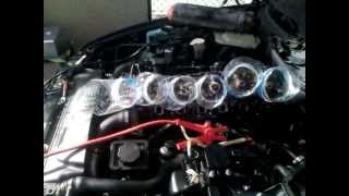 BMW 530da E39  Test des injecteurs [upl. by Ayekat60]