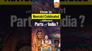 How is Navratri celebrated in different parts of India shorts [upl. by Newbill564]