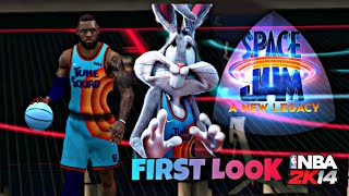 Space Jam  A New Legacy  First Look on 2K14 PC [upl. by Chaudoin]