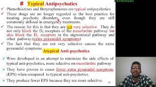 14 Medicinal Chemistry of Typical amp Atypical Antipsychotics  Antiepileptics شرح بالعربي [upl. by Ecirb97]