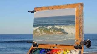 Three Minutes of Seascape Plein Air Painting Secrets [upl. by Gentille710]