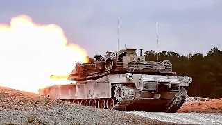 M1A1 Abrams Tank • Live Fire Exercise With GoPro View [upl. by Janine]