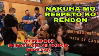 RENDON SINAPOK SI KIKO MATOS [upl. by Joyan948]