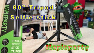 Mapleparty 80” tripod selfie stick [upl. by Feliks]