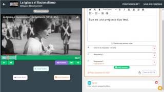 Tutorial de Playposit en español 2016  23  Creando un vídeo [upl. by Nannahs]