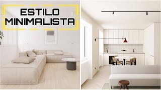 DICAS DE DECORAÇÃO PARA AMBIENTES NO ESTILO MINIMALISTA  MINIMALISMO NA DECORAÇÃO DE CASAS E APTOS [upl. by Ferne178]