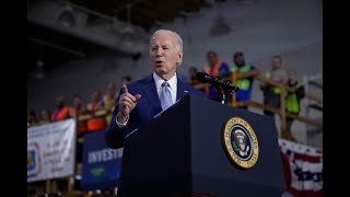 Biden Philly fire grant speech [upl. by Ailuy]