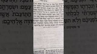 TORAH READING FOR MINCHAH OF YOM KIPPUR MAFTIR 2024 קריאת התורה למנחה יום כיפור [upl. by Yesac55]