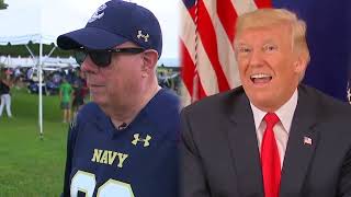 Larry Hogan Profile Senate Race at Navy Home Opener [upl. by Veejar955]