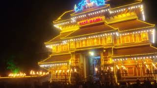 Thrissur Paramekkavu Bhagavathy Temple Utsavam 2024 4K [upl. by Ardnassak]