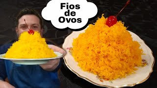 Como fazer Fios de Ovos Receita Mais Fácil Não Tem [upl. by Dent]