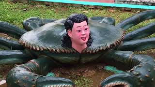 Going to Chinese Hell  Haw Par Villa  Strange Singapore Amusement Park [upl. by Neirual]